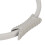 Grey Pilates Resistance Ring with Foam Handle for Thigh Workout 11