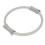 Grey Pilates Resistance Ring with Foam Handle for Thigh Workout 14