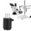 Aluminum Alloy Stereo Microscope Camera Adapter 23.2mm/25mm Interface 4