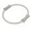 Grey Pilates Resistance Ring with Foam Handle for Thigh Workout 16