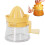 (Yellow) Hand Juicer for Lemon, Orange - Kitchen Tool 2