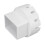 Plastic Downspout Adapter with Screws for Drain Pipes 4