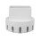 Plastic Downspout Adapter with Screws for Drain Pipes 8