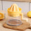 (Yellow) Hand Juicer for Lemon, Orange - Kitchen Tool 7