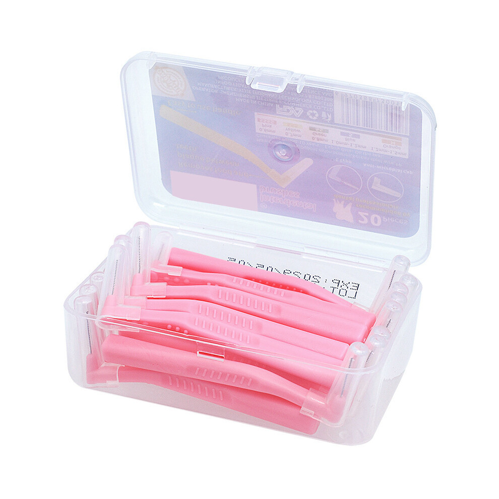 Phui-Pet-Supplies (0.6Mm) 20Pcs L-Shaped Dental Flossers For Oral Care