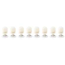 8pcs Quiet Sliding Roller Wheels 25mm