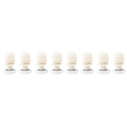 8pcs Quiet Sliding Roller Wheels 25mm