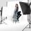 2x2m Photo Backdrop Stand with Clips 1