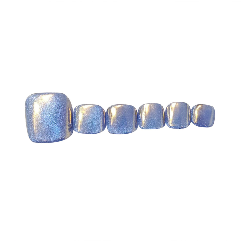 Reach-Tools Blue (M) Cat Eyes Fake Nails - Salon Supply
