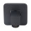 Concealed Shower Head Holder Wall Mount Copper Waterproof Black 13