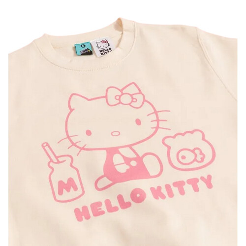 Hello Kitty Hello Kitty Unisex Adult Outline Sweatshirt 2