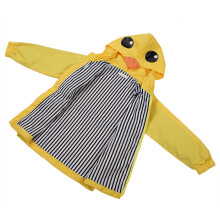 Baby Duck Zipper Coat Raincoat