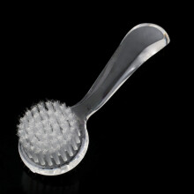 (White) Soft Facial Brush for Exfoliating & Cleansing