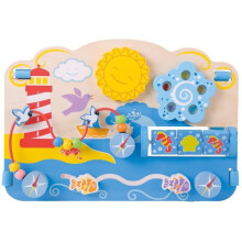 Giocattolo educativo - Bigjigs Toys - Centro per Attività Marine - Multicolore - 12 mesi