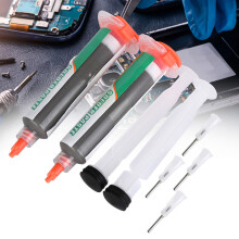 Sn42 Bi58 Lötpaste-Spritze 2x50g für Leiterplattenreparatur