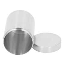 Verdickte runde Edelstahl-Teedose 14oz mit Versiegelung zur Aufbewahrung
