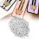 Silver Bottom Rhinestone Diamonds 3mm, 10000 pcs, Multiple Colors 3