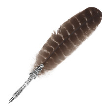 Classic Feather Fountain Pen Calligraphy Quill Dip Pen 04# Home Decor Gift