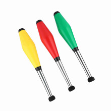3Pcs Kids Juggling Stick Set, 42x7cm, PE+EVA, Multicolor