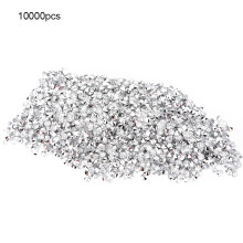 Silver Bottom Rhinestone Diamonds 3mm, 10000 pcs, Multiple Colors