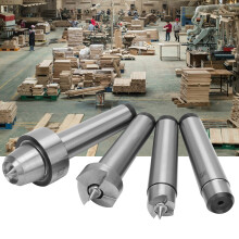 4PCS MT2 Wood Lathe Center Set for Spindle Turning and Metalworking
