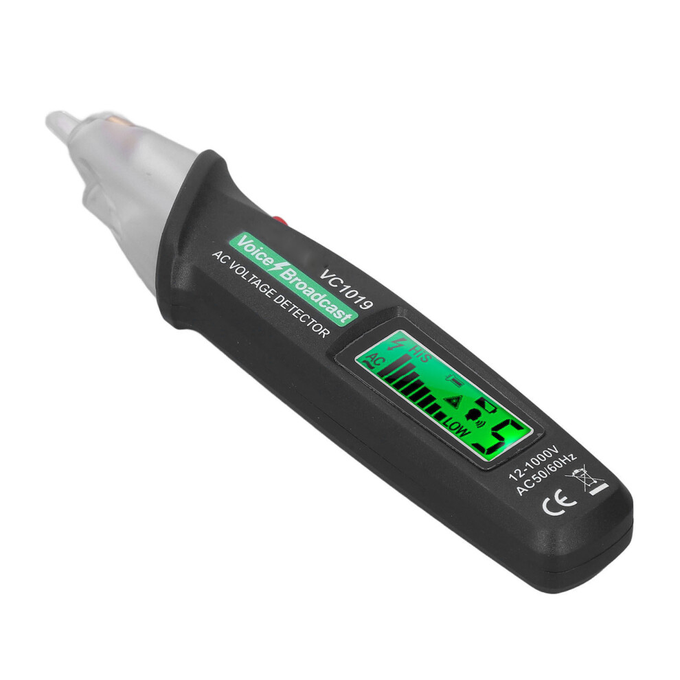 Vc1019 Non-Contact Voltage Detector Pen 12-1000V Ac Electric Tester 7891389352520