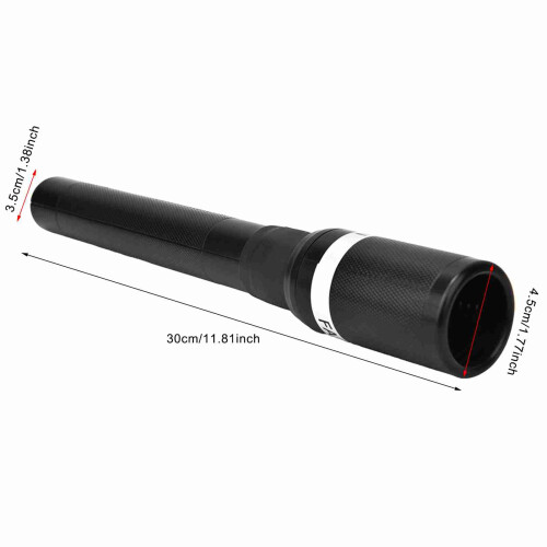 Pool Cue End Extender 30cm Plastic Black Billiards Accessories 1