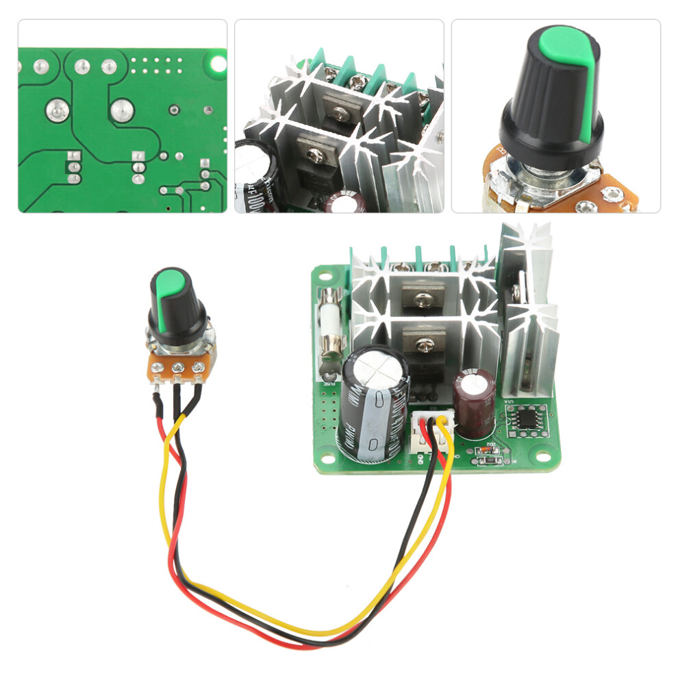 PWM Motor Speed Regulator 6-90V 15A DC