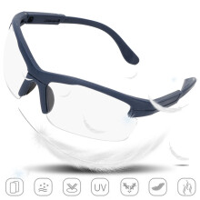 Robuste winddichte Schutzbrille klare Linse Farbe