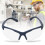 Robuste winddichte Schutzbrille klare Linse Farbe 9