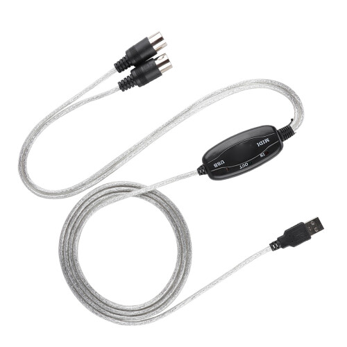 190cm MIDI to USB Converter for Studios