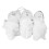 3pcs White Hanging Ghost Decorations with7-Color Lights 1
