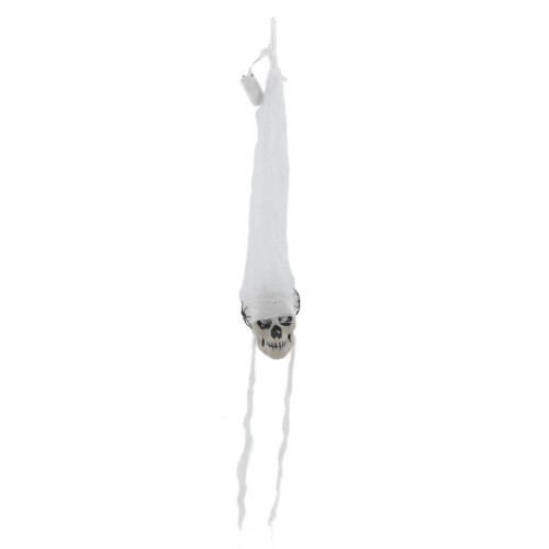 LED Hanging Skull Decoration, Plastic, 2x CR2032