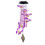 Solar Butterfly Wind Chime Light with Purple Tube 1