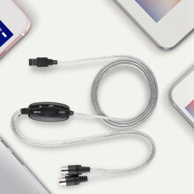 USB MIDI Interface Cable for Music Production