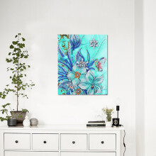 DZ211 30x40cm Mehrfarbige Harz-Diamant-Malerei