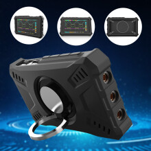 Black Silicone Case Compatible with DS213 Mini Oscilloscope + Ring Bracket