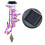 Solar Butterfly Wind Chime Light with Purple Tube 3