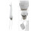 LED Hanging Skull Decoration, Plastic, 2x CR2032 8