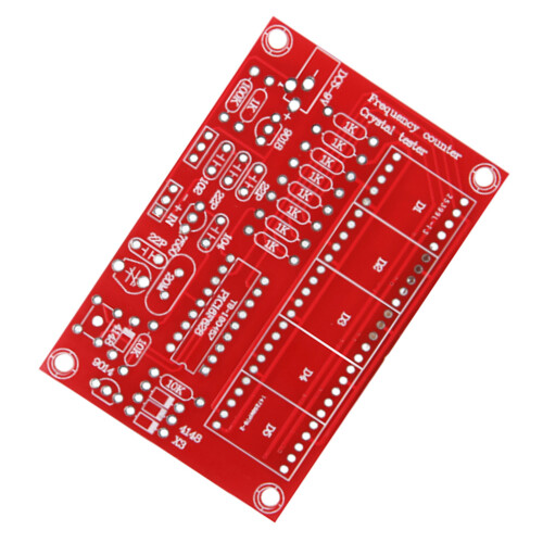DIY Frequency Indicator Crystal Oscillator Test Module 1Hz-50MHz Red 2
