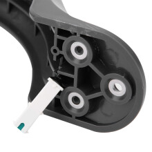 Rear Mudguard Fender with Taillight &amp; Hook for M365 Electric Scooter (Black)
