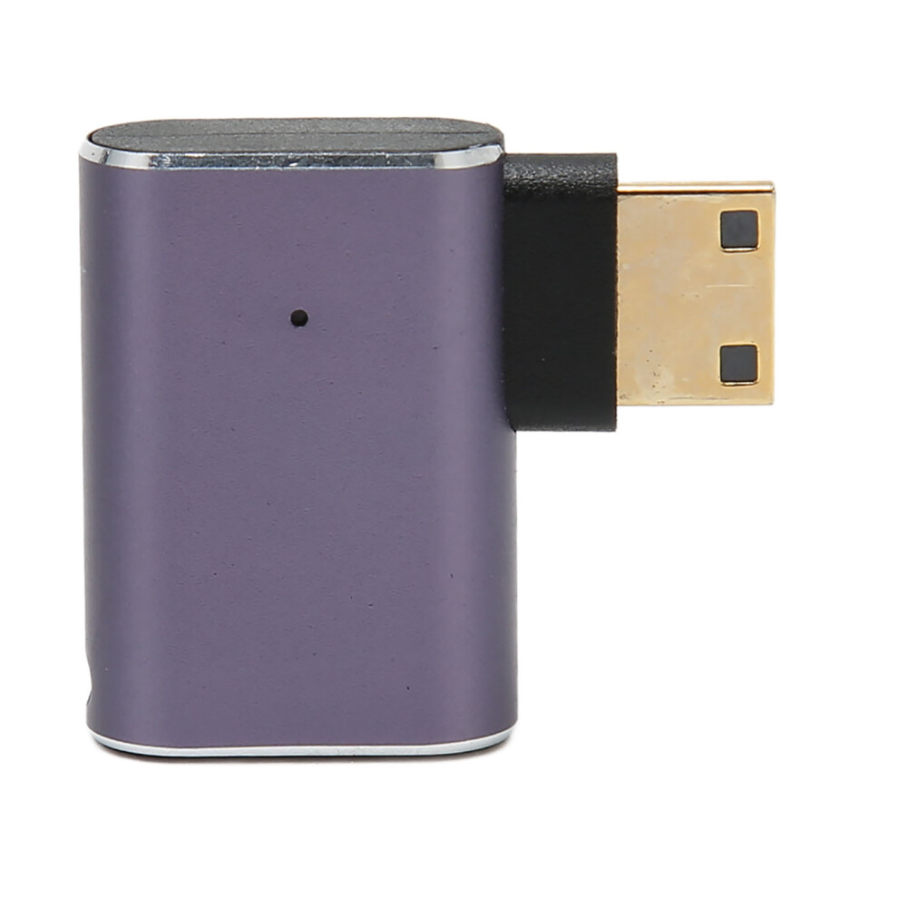 8K 60Hz Mini Hdmi To Hdmi Right Angle Converter 7340572766915