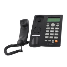KX-T885CID Black Caller ID Hands-Free Wired Telephone with Mute & Redial
