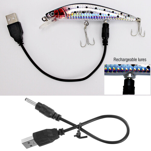 12 cm USB-wiederaufladbarer Minnow-Köder 36 g, Farbe