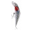 12 cm USB-wiederaufladbarer Minnow-Köder 36 g, Farbe 10
