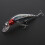 12 cm USB-wiederaufladbarer Minnow-Köder 36 g, Farbe 12