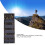Camouflage 50W Solar Panel Bag Monocrystalline Compact 5-Segment Design 5