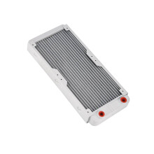 White Aluminum 240mm Heat Sink for Computer Water Cooling Systems