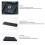 Foldable Bluetooth Keyboard 81 Keys, Type-C, Pocket Size, 45H Use 7
