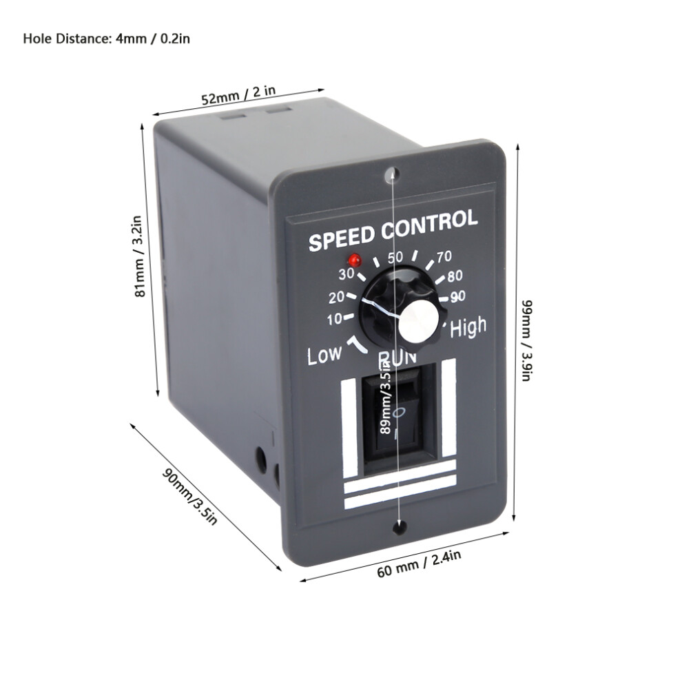 Pulse Width Modulation Dc Motor Speed Controller 40A 9-60V X0540 5091389359686